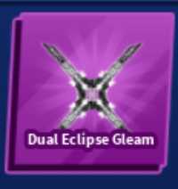 dual eclipse gleam - blade ball