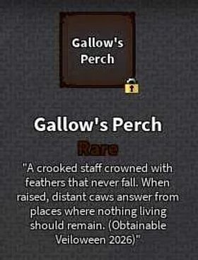 Gallow's Perch | The Veil