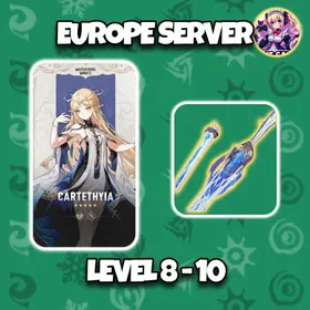 [Europe] Cartethyia + Signature Weapon | Level 8-10 | Linked to Microsoft Email | Starter Account