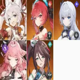 KR|lv2|Mina+Flare+Ophelia+Mabel+Jiwon|Only completed the tutorial|Fast delivey