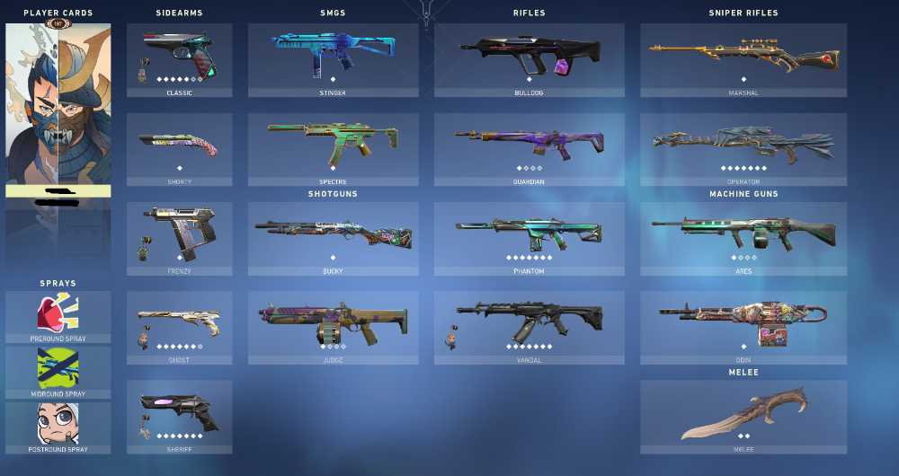 EU 91 SKINS / Ruin Dagger / Elderflame Dagger / Glitchpop Dagger / Reaver Knife / Ion Energy Sword / Glitchpop Axe / Recon Balisong / Elderflame Vandal / Prime//2.0 Phantom / Elderflame Operator / Reaver Sheriff / Reaver Vandal / Singularity Sheriff / Oni Phantom / Sentinels of Light Vandal / Sovereign Ghost / Prime Classic / Ion Phantom / FULL ACCESS
