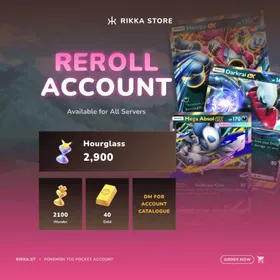 ☆ Global | 1423 Pulls | 2900 Pack Hourglass, 2100 Wonderglass, 40 Gold | 3-6x Immersive Card | DM for Catalog