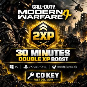🔥 COD MW4 | 30 MIN DOUBLE XP BOOST (2XP) ⚡ PC/PS/XBOX | CD KEY | FAST DELIVERY