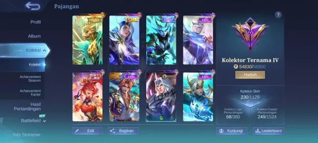 #MLBB1 Hero 119 Skin 230 | PRIME Granger | Naruto Vale | CC Natalia | Annual Lesley | 3 LB | SpongeBob Cyclops | Zodiac Selena