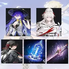Asia lv 8| Lucilla + Hiyuki + Chisa + Lucilla Weapon + Hiyuki Weapon | Random 4 stars |The novice pool is not used