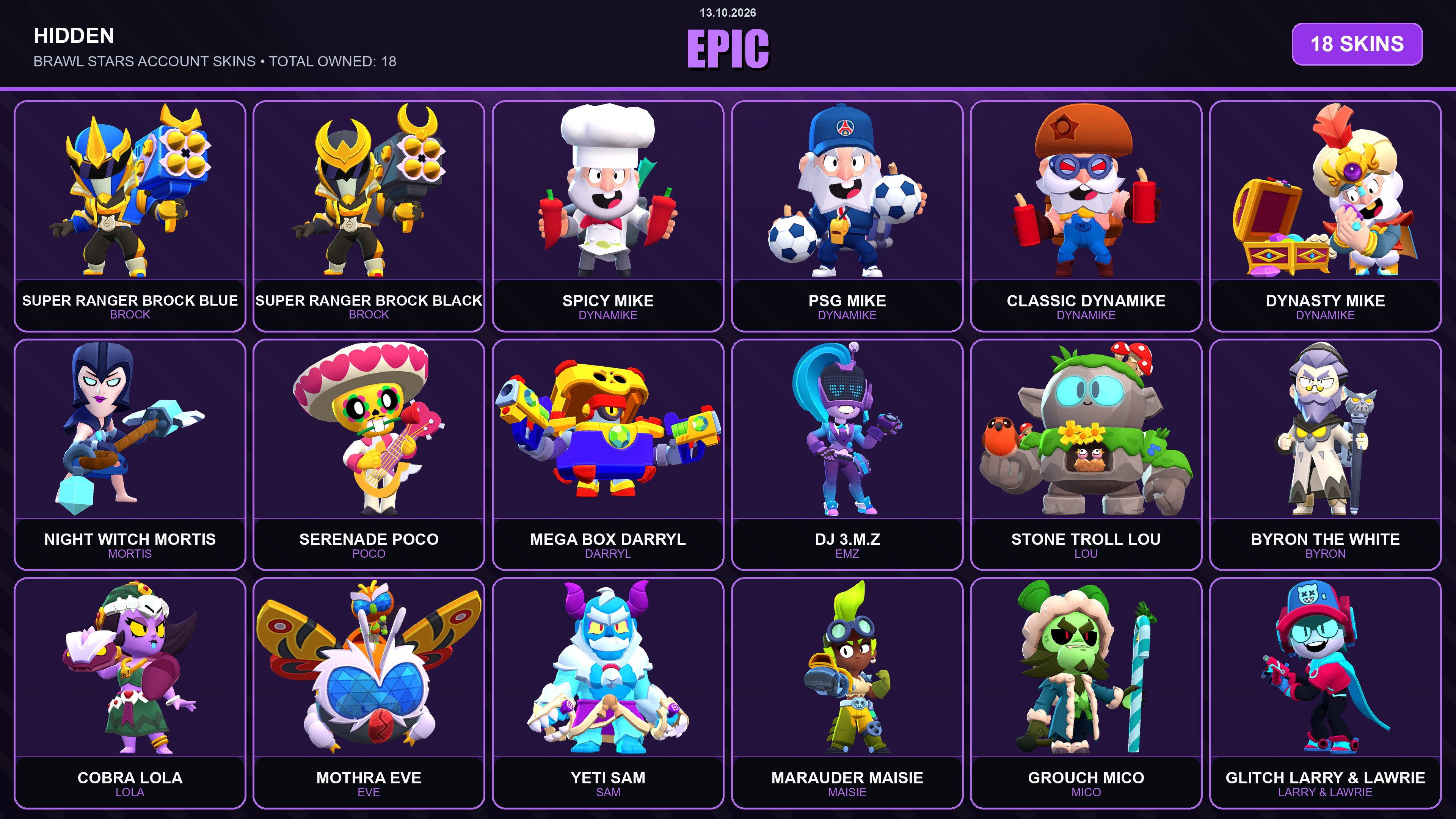Power Ragner Witch GEMS SPENT 7346 36k TROPHY 94 SKINS GODZILLA BUZZ RED GODZILLA BUZZ ...