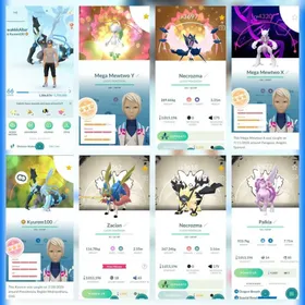 👑 ULTRA 2019 LVL 66 | LUCKY CROWNED ZACIAN BG AE | NECROZMA DAWN WINGS+DUSK MANE BG AE | HUNDO BLACK KYUREM FUSION |  SHINY MEGA MEWTWO Y | 304 LEGEND