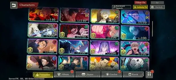 Global | 💎105k cube + 300 ticket | Yuta Executioner + Sukuna Fuga + Yuta Queen of Curses + Gojo awakening + Yuta V1 Movie 0