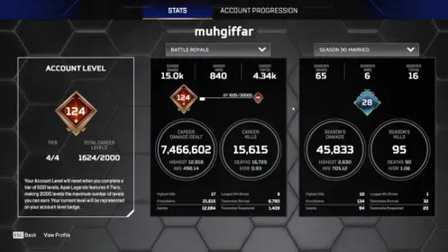 LVL 1624 | 3 HEIRLOOMS | DEATH DUET,BANGALORE,FUSE | 493 LEGENDARY ITEMS | BP S16 17 18 19 20 21 22 23 FULL MAX | BP S25 27 28 29 MAX 1 SPLIT | FULL EMAIL ACCESS | 40 EXOTICS | TOP TIER FLATLINE | BLOODMOON KATANA | 8X DIAMONDS |