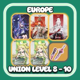 【Europe】Roccia + Augusta + Hiyuki + Verina + Verina + Frostburn | UL 8-10 | Login By Microsoft Email | Full Access