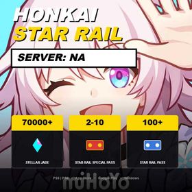 NA|AR:50|Stellar Jade:70000+|Star Rail Special Pass:2-10|Star Rail Pass:100+|Microsoft Email