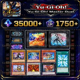 Yu-Gi-Oh! Master Duel][Fast Delivery]35000+ diamonds + [1720UR dust + 1800-3000SR]| random 12-18 Royal Finish Card +Purchased the 3600 Gems Sky Striker Set+Purchased the 1200 Gems Sky Striker Ace desktop mascot+Purchased the 1600 Gems Sky Striker Collection Binder+Purchased the 3000 Gems Evil★Twin / Live☆Twin Set+Purchased the 3000 Gems Mikanko Lucky Card Set+260–400 Legendary Pack Tickets+Total Accessories: 100–300| [Send Konami account ]Unlinked Steam|Ranked already/Platinum 5 and under | Android/IOS/PC/Universal