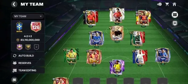 Gg 626__126 OVR Team || 532 Mn Coins | 8k Shard | 126 OVR Yamal || 8 X 124 OVR Players || Team Value : 83 Bn
