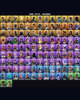 [OG] 118 Skins Travis Scott ⭐️ The Reaper ⭐️ Elite Agent ⭐️ Take The L ⭐️ Lara Croft ⭐️ Deadpool ⭐️ Meowscles ⭐️ Peely ⭐️ Midas ⭐️ Harley Quinn ⭐️ Wild Card ⭐️ Skye ⭐️ Rippley vs Sludge ⭐️ Dream ⭐️ Blue Team Leader ⭐️ Omega ⭐️ Harley Hitte m244973705