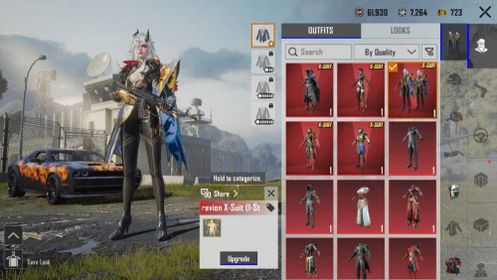 🏎️Dodge Challenger SRT Hellcat Sports Car😏5x X-Suits⭐Blood Raven X-Suit 2-Star💫Pheonixtra + Dravion + Golden Pharoah + Lady Pharoah X-Suit 1-Star🌠Void Souleater ⸱ UMP45 ⸱ Lvl.6💀31x Mythic Fashions🔫15x Gunlabs🔏Full Access