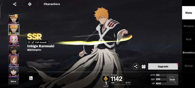 BSR365 – NA Starter Account | Dual Z Ichigo, Fresh Reroll, First-Pull Success