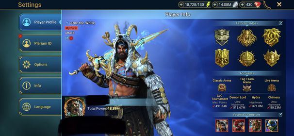 [6 Mythical Champions][18.89M] Lady Mikage,Arne the White,Lazarius,Alaz,Galleus,Embrys(6*) + 165 LEGENDARY (Marius,Leonardo+Donnie+Raph+Mich,Leo+1(5*)/x2,Warlord,Queen of Hearts,Arnorn,Lamasu,SW(6*),Armanz(5*),Kymar...) + 1k UNM + 1k NM HYDRA + RTA AVATAR