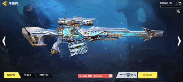 | Mythic Rytec AMR Nautilus  | Legendary M4 Black Gold Royal | Epic Guns 104 | Automatic Dillavery |