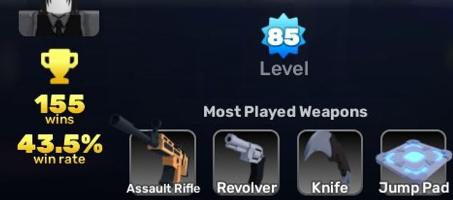 😎RIVALS😎🟪Level 85🟪6 Keys🟪Karambit🟪Top-tier Weapons🟪Skins🟪155 Wins🟪, Accounts