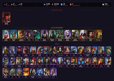 [STARTER]Komidus+Armanz+Loki+Scyl+Dorothy Gale+Skeletor+Xenomorph+Alice+Loki+Vallaryn the Equalizer+Leminisi+Visix+43Epics