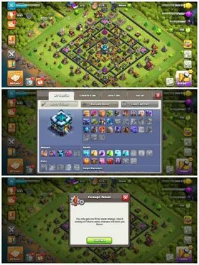 TH 13 New❤️‍🔥RUSH❤️‍🔥Heros: 24/30/21/14🔥Change Name Free Gems[FAST DELIVERY