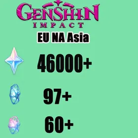 [NA] Mail Account AR50[460+wish] 46000+ Primogems |60+Intertwined Fate 115+Acquaint Fate||MC Random|Send now