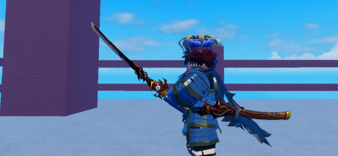[Roblox GPOGrand Piece Online] Kraken Katana (Red)