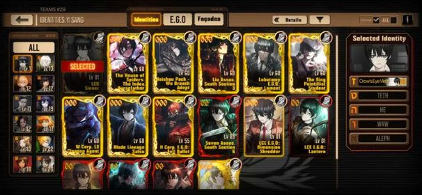 Limbus Company | Global | 4/4 Arknights ego + Amiya announcer | 13K Lunacy