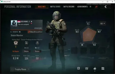 Mobile | LVL 30 | SV 8,3M| CV 4,6M | 5 Skin Weapon | Check SS AB087B