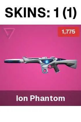 AP | 1 Skin | Expired Silver | Ion Phantom | Ep 4 // 1 Coin Buddy | Ep 4 // 2 Coin Buddy | EP 4 // 3 Coin Buddy | Ep 5 // 3 Coin Buddy | Ep 6 // 2 Coin Buddy | Ep 7 // 1 Coin Buddy