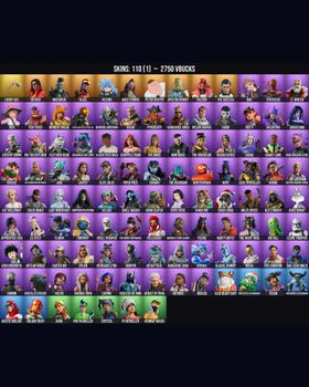 110 Skins Aura ⭐️ Joltara ⭐️ Blaze ⭐️ Helsie ⭐️ Cat Holloway ⭐️ The Ageless ⭐️ Slayer Juice WRLD ⭐️ Candy Axe ⭐️ Godzilla Evolved ⭐️ Crystal ⭐️ Skully Sceptre ⭐️ Clone Trooper ⭐️ Izuku Midoriya ⭐️ Sub-Zero (MK3) ⭐️ Tegan ⭐️ Ice Breaker ⭐️ m9858710306