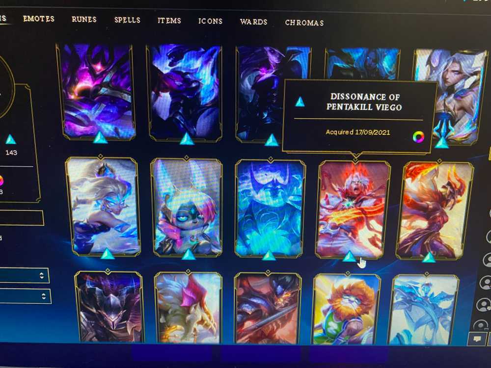 EUW LEAGUE OF LEGENDS ACC, 277 SKINS G1 ALL CHAMPS LVL 367