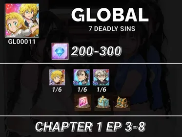 0011# ✨STARTER✨7DS : GLOBAL UNLINKED | 1Lr + Collab Gachiakuta | Fast Delivery