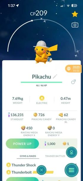 Shiny Pikachu Explorer