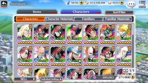 GLOBAL|30K Orbs|Fresh Side Story|TYBW26 (Jugram,Yhwach),11th Ulquiora,DT Ichigo,New Ichigo,JapPar Momo,Etc|2,4K AccTic|BBS2860