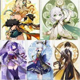 Asia|AR10|Xilonen+Nahida+Raiden+Ayaka+Zhongli|5 5-star characters|8-15 four-star characters|No birthday set, no email bound|Able to explore 100%|can log in normally immediately|Genshin Impact