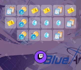🧨 Twitch Drops 💜 Blue Archive Drops S3 💜 Blue Archive [Total 16 Items]