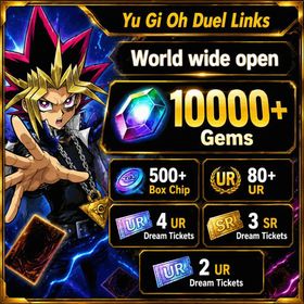 Global | Starter Account | 20000+ Gems, 2 UR Dream Tickets, 3 SR Dream Tickets, 500+ Box Chip, 80+ UR | 1 Hour Delivery