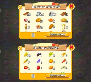 🔥6000 BARN STORAGE LEVEL 81🔥6000 BARN FILLED🔥SILO 133:2050🔥1050 DIAMOND🔥6.5 MILLON COINS🔥CHECK PHOTOS🔥INSTANT DELIVERY🔥