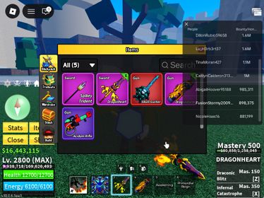 ID 615:LV 2800+GOD+SG+Dragon Heart + Dragon Storm RACE DRACO V4 FULL GEAR + Eat Kitsune |Unverified Account|Auto Delivery|Blox Fruits