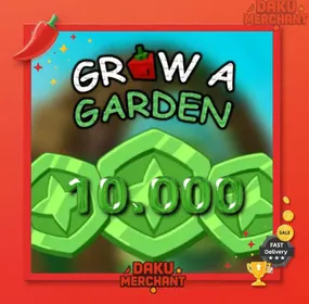 10000 | 10K Token / Trade Tokens Grow a Garden Green Token
