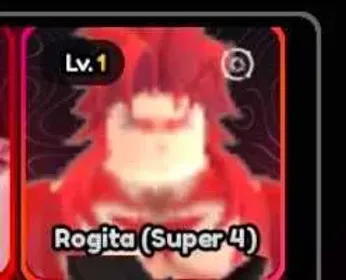 Anime Vanguards - Rogita (Super 4) / gogeta SSJ4
