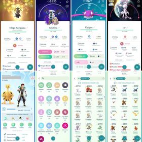 10/10 Premium Pokémon GO Account | Level 53 | 126 Legendaries, 58 Shinies,  9 Shiny & Legendaries | Shiny Giratina & Raguza , Reshiram , Kyogre |