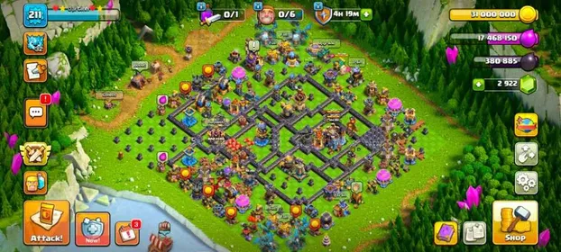 Th 18 near max💥5 Hero max💥9 Epic max💥Max wall💥nc 1000💥max Defence💥full access