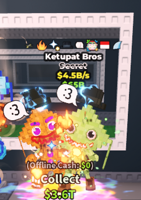 🔴 Ketupat Bros 4B5/s | Steal a Brainrot 🔴