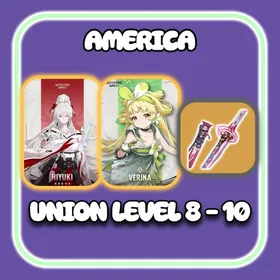 【America】Hiyuki + Verina + Frostburn | UL 8-10 | Login By Microsoft Email | Full Access