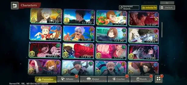 Global | 💎15K Cube + 8 Limited ALL SUMMER | Gojo Savor the Melt + A1 Megumi Where the Sea Breeze Blows + Nobara Where Endless Summer Shines + Yuji Heavenly-Piercing Strike + A2 Gojo Awakening + Shoko Teen + Yuta Queen of Curses + Yuta Movie 0