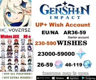 Asia/AR 55[Durin+550+Wishes//55000+Primogems,109+Acquaint Fate,64+Interwoven Destiny // Safe and stable, send now]