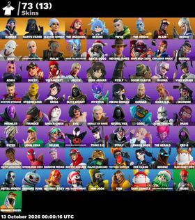 [PC/PSN/XBOX] 73 skins | Xander | Darth Vader | Blizzard Bomber | The Imagined | Nezumi | Twyn | The Origin | Blaze | Mizuki | Snap | 350 VB