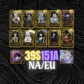LV 73 NA/EU | PERFUMER - "JUDITH THE DOVE" + DREAM WITCH - "ENVOY" + FARO LADY - "MARK OF PREY" + FULL COLLAB "Bungo Stray Dogs" + FULL COLLAB "Frieren: Beyond Journey's End" | NO BLUEMAIL | FAST DELIVERY